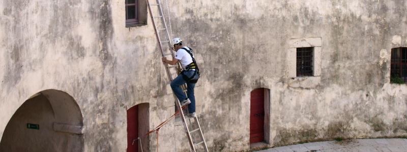 Formation travaux en hauteur - échelles, escabeaux et PIRL